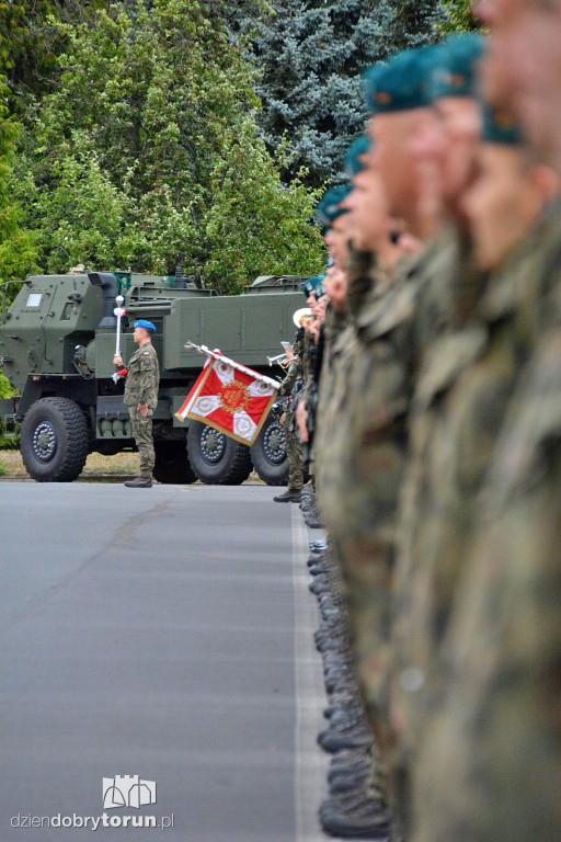 Przysięga wojskowa w Toruniu