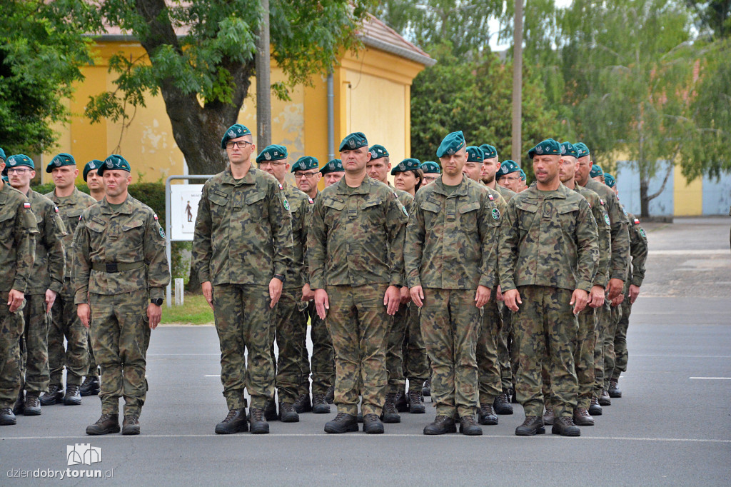 Przysięga wojskowa w Toruniu