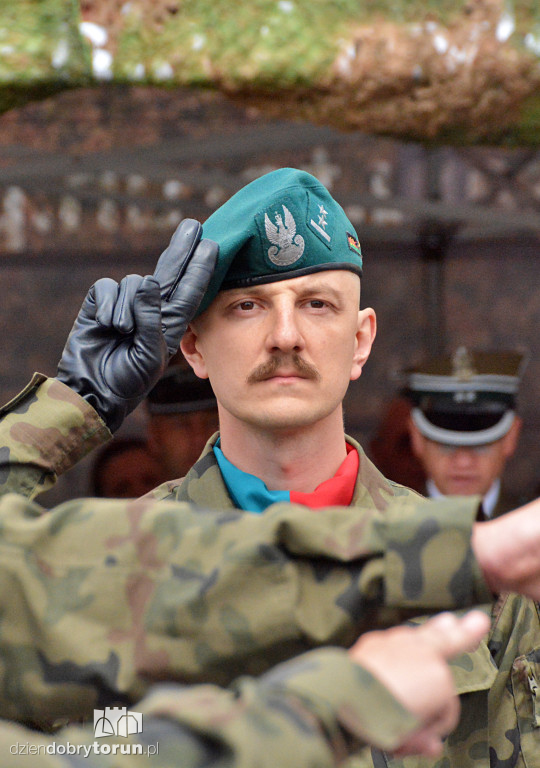 Przysięga wojskowa w Toruniu