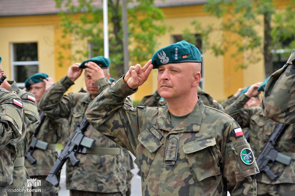 Przysięga wojskowa w Toruniu