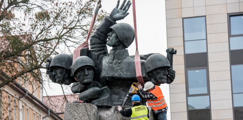 Pomnik nie znika na stałe z przestrzeni miejskiej, fot. Tomasz Berent