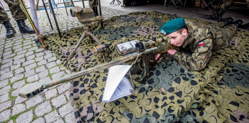 Atrakcji dla miłośników wojska nie brakowało fot. T. Berent