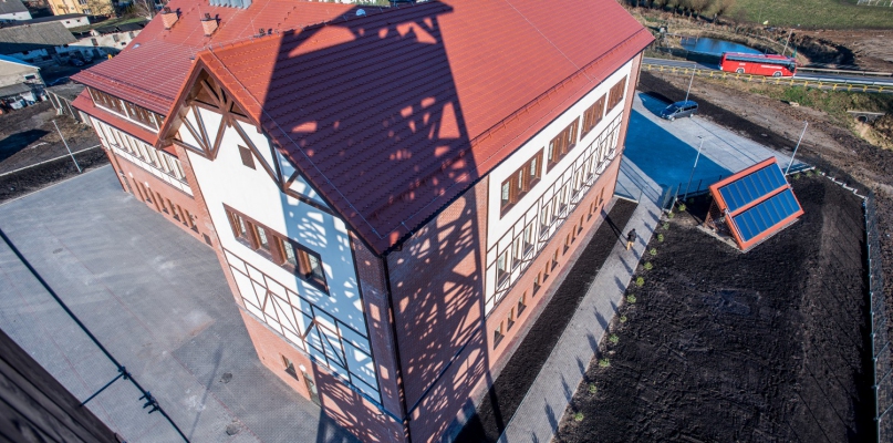 Nowy ośrodek szkoleniowy strażaków w Łubiance kosztował prawie 11 mln zł fot. T. Berent