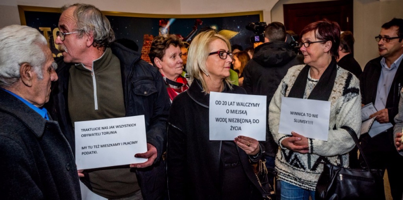 Mieszkańcy Winnicy wzięli udział w posiedzeniu komisji fot. Tomasz Berent