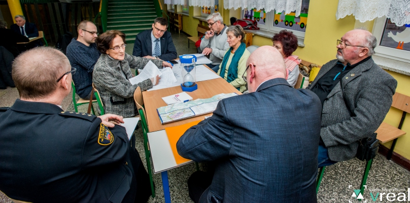 Temat składowiska przy Włocławskiej zdominował spotkanie, fot. Tomasz Berent