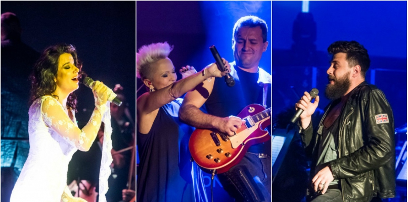 Symfoniczne aranżacje popularnych, rockowych szlagierów zachwyciły torunian, fot. Tomasz Berent