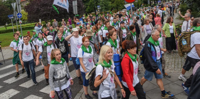 Pielgrzymi wyruszyli w drogę! fot. Lech Kamiński