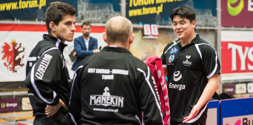 Konrad Kulpa i Cazuo Matsumoto w towarzystwie Kazimierza Wiszowatego    Fot. Joanna Zdancewicz