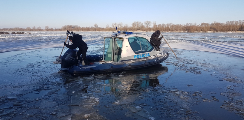 Policja prowadzi cały czas akcję poszukiwawczą      Fot. Policja