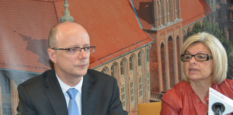 Paweł Piotrowicz i Aleksandra Łukomska-Smolska podsumowują rok działania LGD, fot. nadesłane
