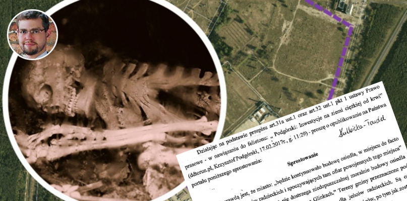 Sprostowanie rzecznik prezydenta Torunia Anny Kulbickiej-Tondel dotyczy felietonu Krzysztofa Podgórskiego "Inwestycje na ziemi ciężkiej od krwi" z 17 lutego