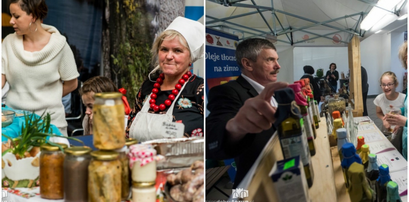 Na gości targów i festiwalu smaków czekało wiele smakołyków, fot. Tomasz Berent