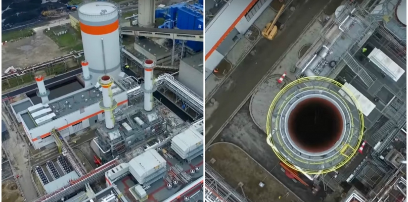 Tak prezentuje się nowa elektrociepłownia gazowa przy ul. Ceramicznej, fot. EDF Toruń