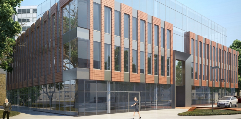 Biurowiec na miarę Nowego Centrum Torunia? [WIZUALIZACJE]