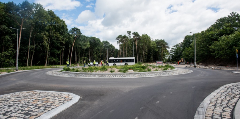 Rondo na wysokości ul. Morycińskiego będzie komunikować nową Polną z pobliskim osiedlem, fot. Tomasz Berent