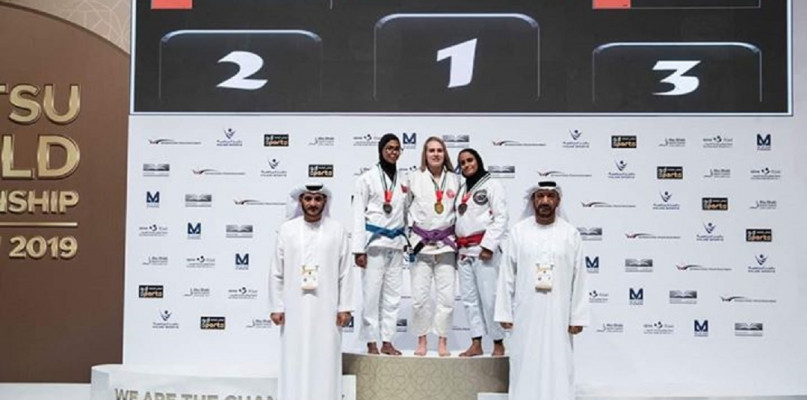 Sylwia Wierzbowska z Torunia podwójną mistrzynią świata w ju-jitsu!