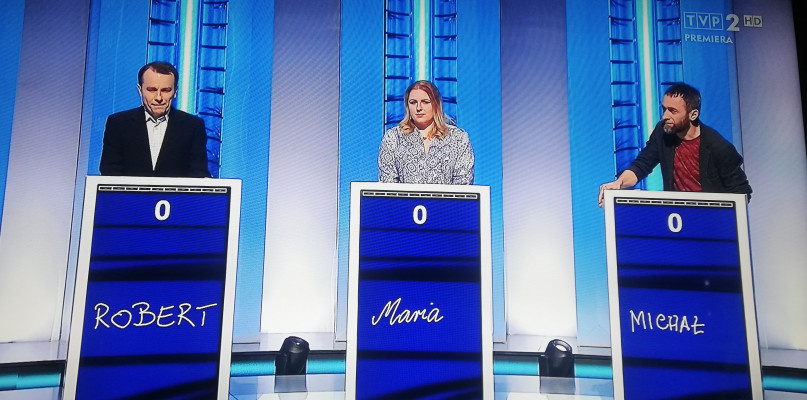 Michał Pszczółkowski z Torunia wystąpił w środę w teleturnieju Va Banque w TVP2. J