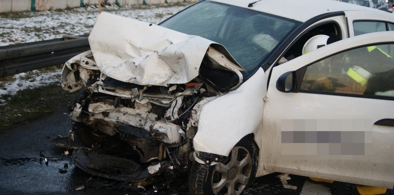 Do zdarzenia doszło na autostradzie A1 fot. KMP Włocławek