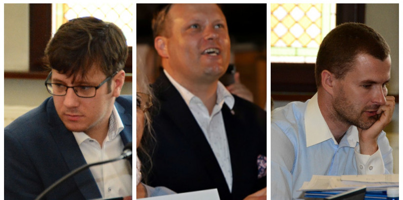 Od lewej: Karol Maria Wojtasik, Michał Jakubaszek i Jacek Kowalski   Fot. Archiwum
