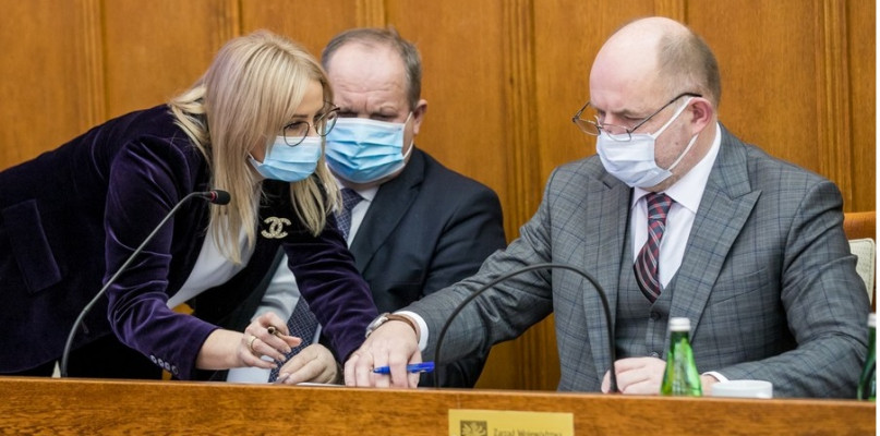 Posiedzenie sejmiku województwa kujawsko-pomorskiego, 29 listopada 2021, fot. Andrzej Goiński/UMWKP