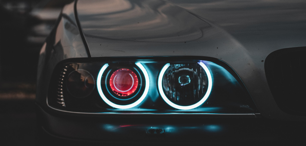 Halogeny samochodowe okrągłe