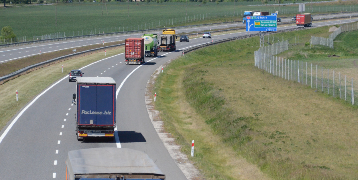 Na A1 pod Włocławkiem pojawi się sprzęt do odcinkowego pomiaru prędkości. Fot. archiwum DDWloclawek.pl