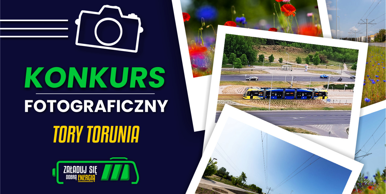 Plakat konkursu organizowanego przez MZK