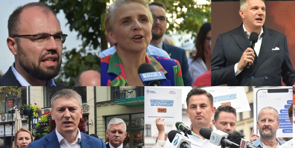 Posłowie z okręgu nr 5. Krzysztof Szczucki, Joanna Scheuring-Wielgus, Przemysław Wipler, Marcina Skonieczk, Arkadiusz Myrcha. Fot: z Archiwum DDT 