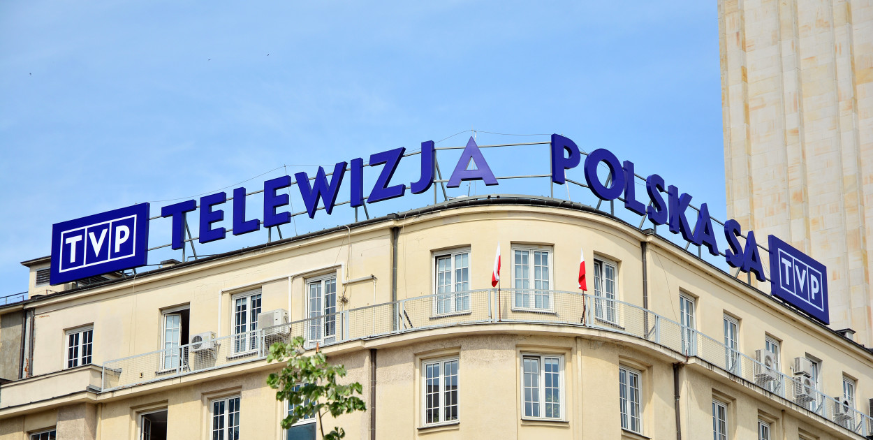 Siedziba TVP. Zdjęcie ilustracyjne. Depositphotos
