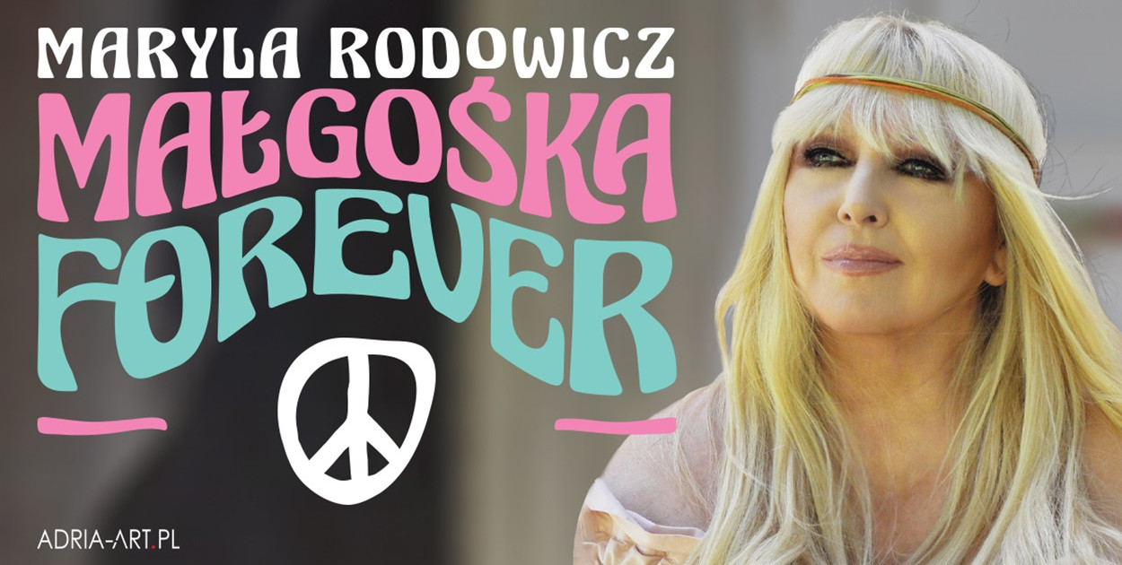Plakat trasy koncertowej Maryli Rodowicz