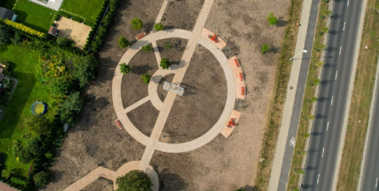 Francuski park kieszonkowy w Toruniu. Fot: Agnieszka Bielecka dla UMT