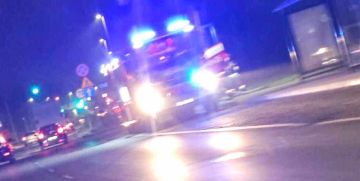 Z ostatniej chwili! Pożar w Toruniu. Na miejscu pełno straży