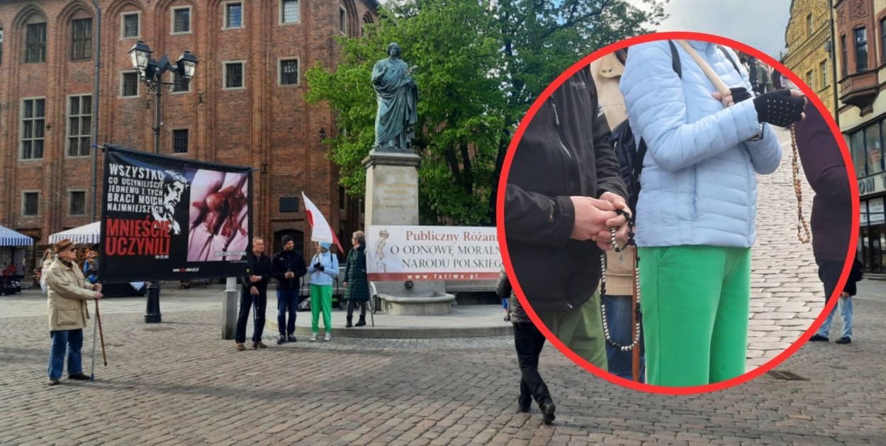 Toruń | Ratusz mówi STOP "krwawym banerom". Sprawa w sądzie. "Cała Polska..."