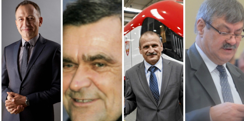 Kaziemierz Herba, Roman Karkosik, Tomasz Zaboklicki i Krzysztof Grządziel, fot. nadesłane/ DDWłocławek