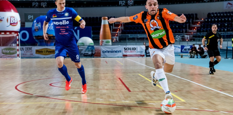 Marcin Mikołajewicz zakończył sezon z hattrickiem i 26 bramkami na koncie    Fot. Tomasz Berent