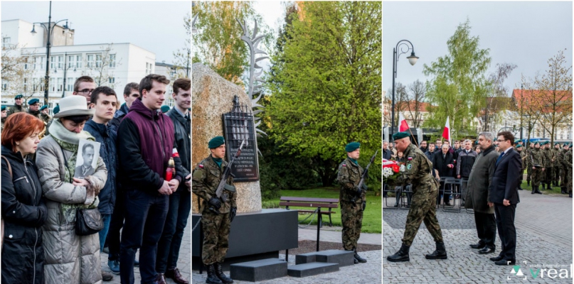W Toruniu nie zapomniano o żołnierzu wyklętym w dzień jego symbolicznego pochówku, fot. Robert Berent
