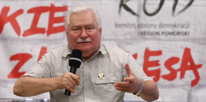 Pod koniec czerwca Lecha Wałęsa wziął udział w spotkaniu organizowanym przez KOD w Europejskim Centrum Solidarności w Gdańsku, fot. Michał Fludra/newspix.pl