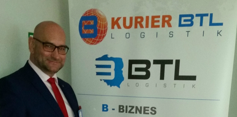 Prezes BTL Logistik, Ireneusz Koniecko ma bogate doświadczenie na rynku usług kurierskich. Fot. materiały promocyjne