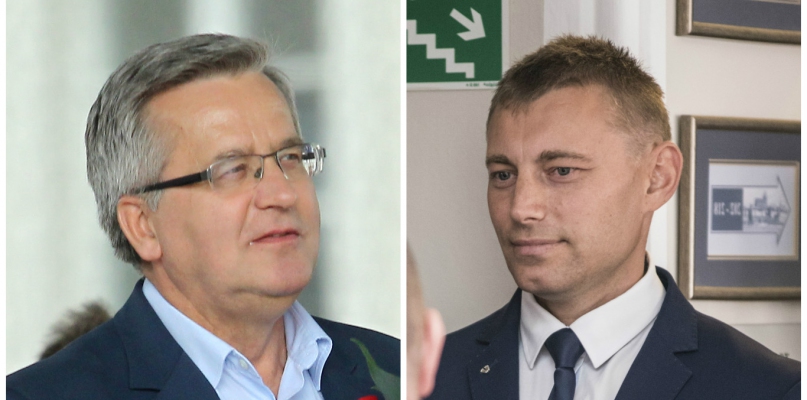 Czy Remigiusz Dominiak (po prawej) chciał zaatakować prezydenta Bronisława Komorowskiego? fot. Joanna Zdancewicz/Aleksander Majdanski/Newspix