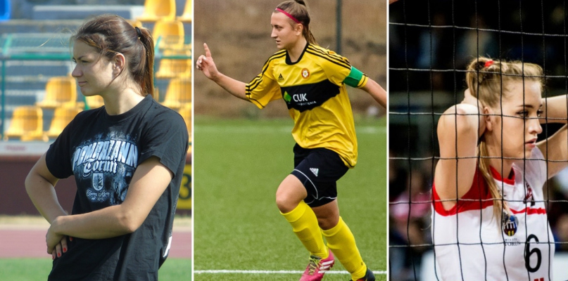 Od lewej: Aneta Rygielska, Wiktoria Jóźwicka oraz Anna Lewandowska   Fot. Tomasz Berent