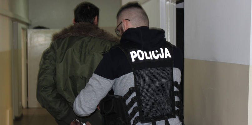 31-latkowi może grozić nawet 15 lat więzienia, fot. KMP Toruń