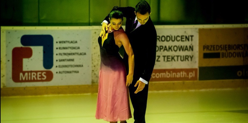 Maksym i Natalia zajęli w Ostrawie ósme miejsce   Fot. Tomasz Berent