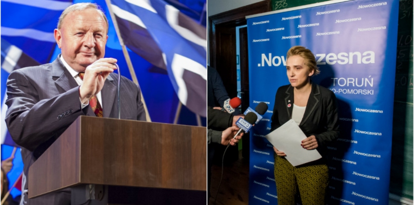 Stanisław Michałkiewicz ostro wypowiedział się o Joanna Scheuring-Wielgus, czy nie przesadził? fot. Jakub Nicica/Newspix, Tomasz Berent
