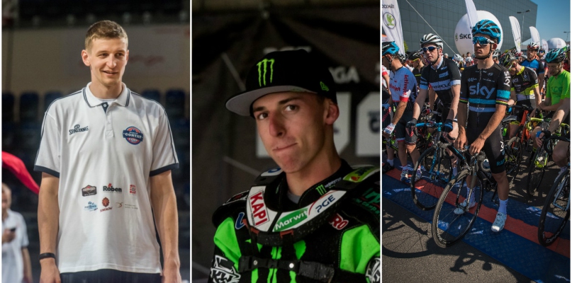 Od lewej: Adam Waczyński, Paweł Przedpełski, Michał Kwiatkowski