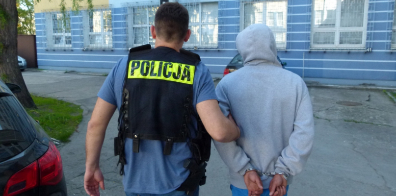 28-latek może trafić za kratki nawet na pięć lat, fot. Komenda Miejska Policji w Toruniu