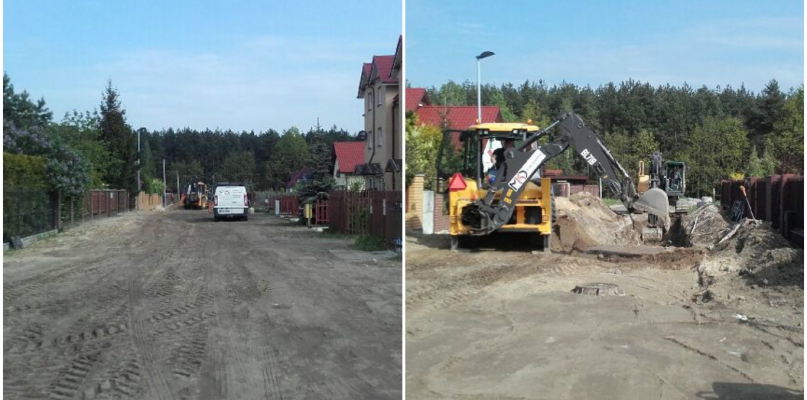 Tulipanowa i Pistacjowa to kolejne ulice przebudowywane w ramach miejskiego programu budowy i modernizacji dróg osiedlowych, fot. Miejski Zarząd Dróg w Toruniu