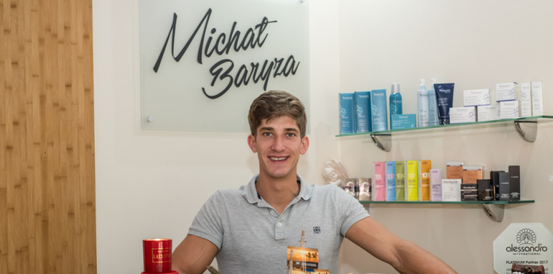 Michał Baryza znany z Top Model otworzył w Toruniu profesjonalny gabinet masażu fot. Tomasz Berent