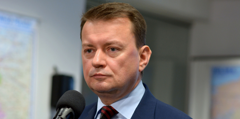 Minister spraw wewnętrznych i administracji Mariusz Błaszczak, fot. Ministerstwo Spraw Wewnętrznych i Administracji