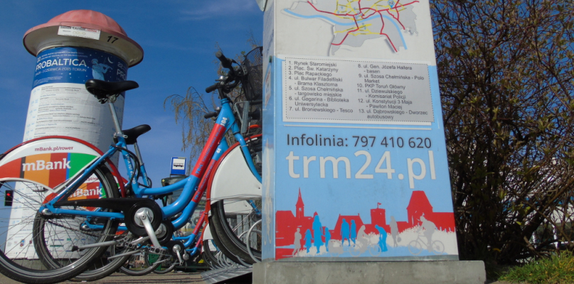 Takie były początki roweru miejskiego - 13 stacji, fot. Michał Malinowski