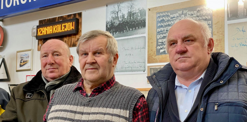 Na zdjęciu od lewej: Grzegorz Barczak, Mirosław Firdziuszko i Wiktor Dąbrowski   Fot. Urbitor/Facebook